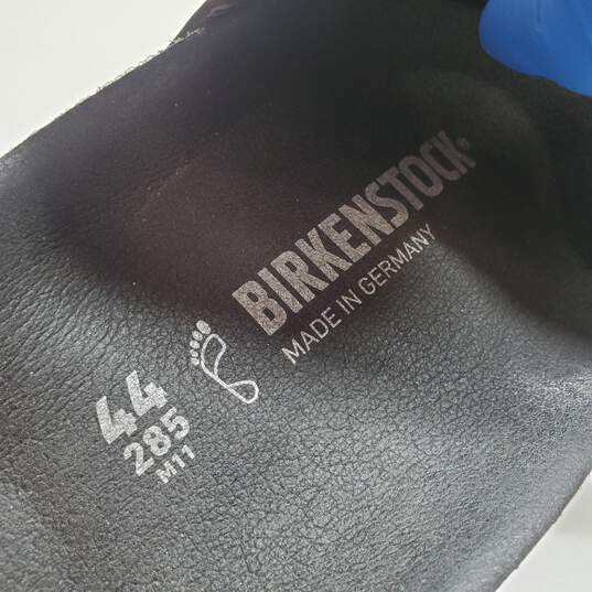 Birkenstock Tema Microfiber Footbed Slides Black Men's Sz 11 image number 4