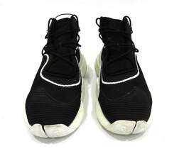 adidas Crazy BYW LVL 1 Black White Men's Shoe Size 9.5
