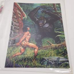 Joe Jusko Art Print Cards Featuring Tarzan alternative image