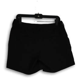 Womens Black Flat Front Cutout Pocket Trekking Shorts Size 8 alternative image