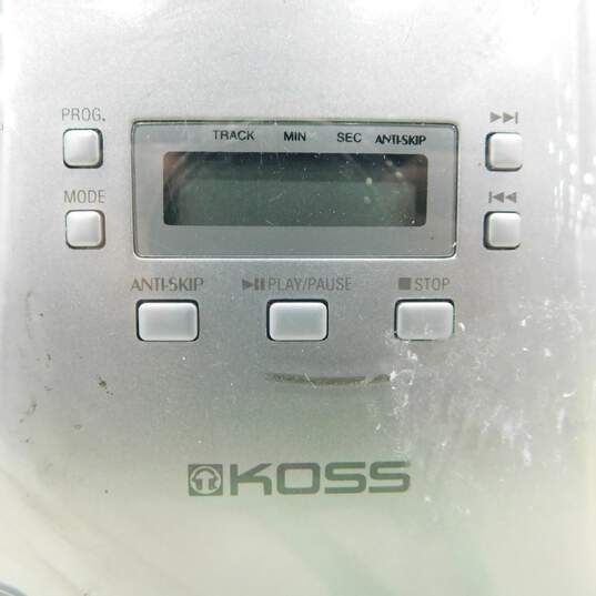 New SEALED Koss CDP1689 Portable Compact Disc CD Player 40 ASP Anti Skip image number 3