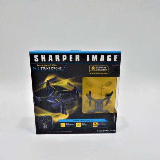 Sharper Image DX-2 Stunt Drone Quadcopter Rechargable 2.4 GHz 6-Axis Gyro image number 1