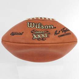 Super Bowl XXXI Packers vs. Patriots Jan. 26, 1997 WILSON FOOTBALL alternative image