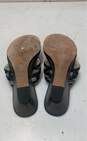 Coach Signature Virginia Black Wedge Flip Flop Sandals Women's Size 10 image number 6