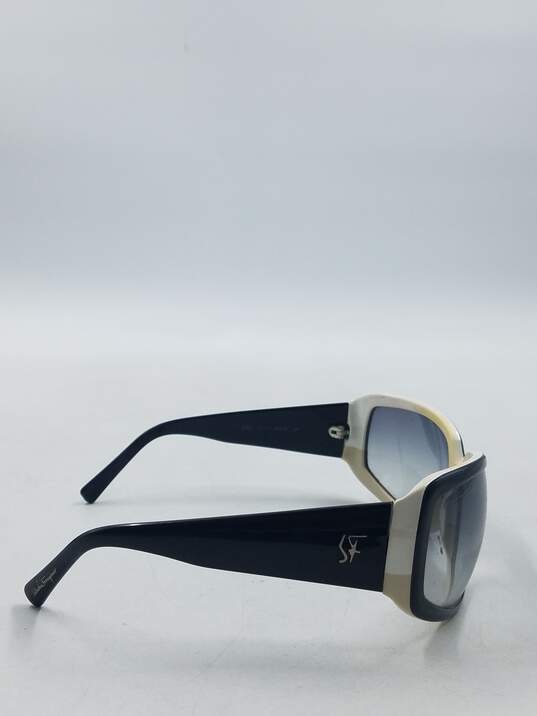 Salvatore Ferragamo Bicolor Square Sunglasses image number 5