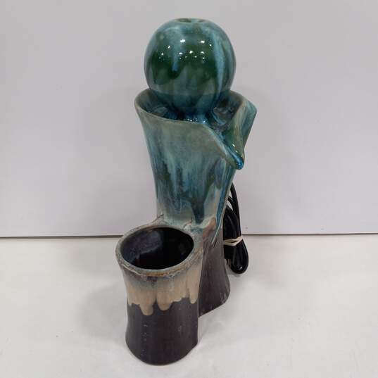 Hand Made Ceramic Glazed Electric Water Fountain image number 2