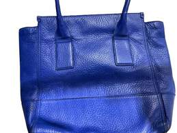 Blue Leather Handbag alternative image
