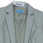 Womens Taupe Long Sleeve Pockets Single Breasted Open Front Blazer Size 2 image number 4