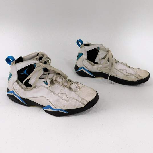 Jordan True Flight White Laser Blue Men's Shoes Size 13 image number 2