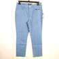 NYDJ Women Blue Slim Pants Sz 6 NWT image number 1