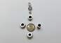 Brighton Designer Silver Tone Enamel & Swarovski Crystal Charm Beads 15.9g image number 7