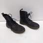 Men's Black Boots Size 8 image number 3