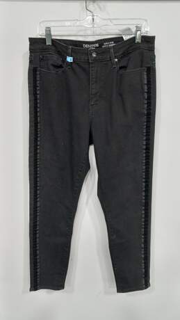 Levi's Denizen High-Rise Ankle Skinny Women's Black Jeans Size 14 - W32