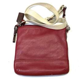 Coach Leather Campbell Pocket Crossbody Red alternative image