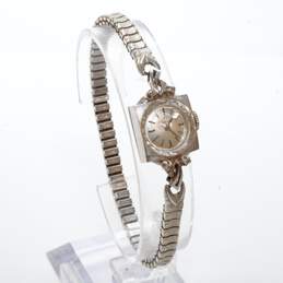 Vintage Omega 14K White Gold Swiss Made 17 Jewels Women's Watch