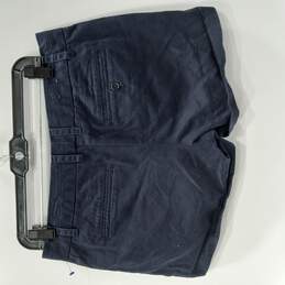 Women's Blue Chino Shorts Size 4 alternative image