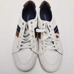 Nautica Garrison White Casual Shoes Men's Size 12 alternative image