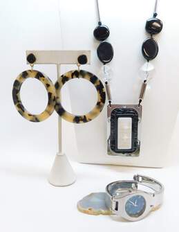 Chico's & Sugafix Designer Jewelry & Fossil Watch 145.9g