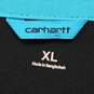 Carhartt Cross-Flex Force Black And Blue Scrub Top Size XL NWT image number 2