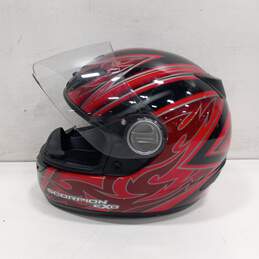 Scorpion Cycle EXO-400 Red/Black/Silver Motorcycle Helmet Size S / 6 7/8 - 7 alternative image