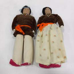 Pair of Native American Dolls