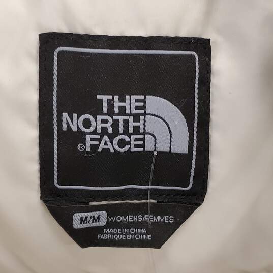 The North Face Women Ivory Puffer Long Jacket M image number 3