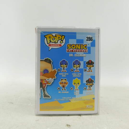 Funko Pop Games Sonic the Hedgehog Dr. Eggman 286 w/ Box Protector image number 4