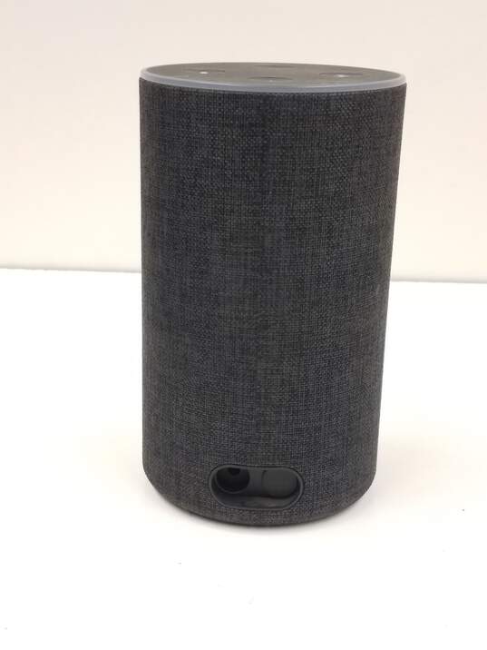 Amazon Echo 2nd Generation Charcoal Wireless Bluetooth Smart Speaker with Alexa image number 2