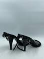Authentic Giorgio Armani Black Strappy Sandals W 7 image number 4