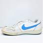 Nike Ebernon Low White/University Blue Men's Casual Shoes Size 11 image number 2