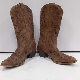 Laredo Women's Leather Brown Boots Size 8M alternative image