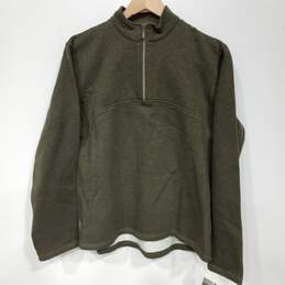 Women’s Woolrich ¼ Zip Mock Neck Sweater Sz XL NWT