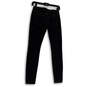 Womens Black Dark Wash Pockets Stretch Denim Skinny Leg Jeans Size 5 image number 2