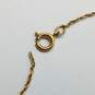 14K Gold Diamond Heart Pendant Necklace Damage 1.5g image number 7