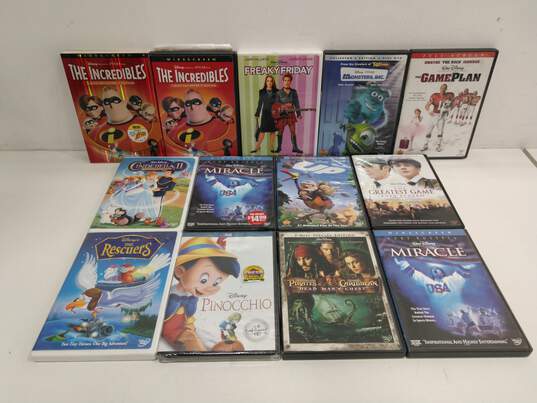 Bundle of 12 Assorted Disney DVDs image number 1