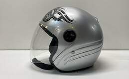Harley Davidson Motorcycle Helmet Gray Helmet alternative image
