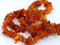 Artisan Chunky Amber Nugget Necklace 49.5g image number 3