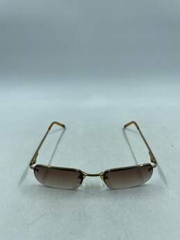 RALPH Ralph Lauren Gold Rectangle Sunglasses alternative image
