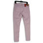 NWT Womens Pink Mid Rise Slim Fit 710 Super Skinny Leg Jeans Sz 12M W31 L30 image number 2
