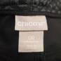 Chicos Women Black/Gray Skinny Jeans Sz 4R image number 4