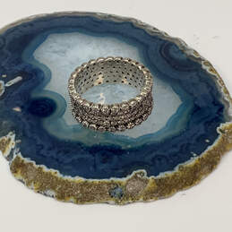 Designer Pandora S925 ALE Sterling Silver Sparkle Cubic Zirconia Band Ring