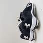 Under Armour UA Ignite Low ST Baseball Cleats Black White Men's Size 9.5 image number 4