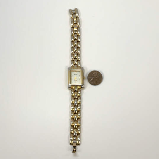 Designer Relic ZR33362 Gold-Tone Water Resistant Quartz Bracelet Wristwatch image number 1