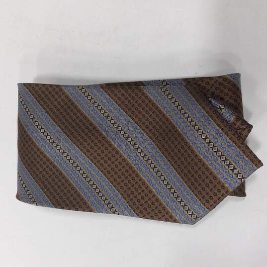 Men's Handmade 100% Genuine Silk Neck Tie image number 1