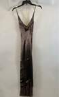 Anthropologie Women's Brown Lace Slip Dress- XS NWT image number 2