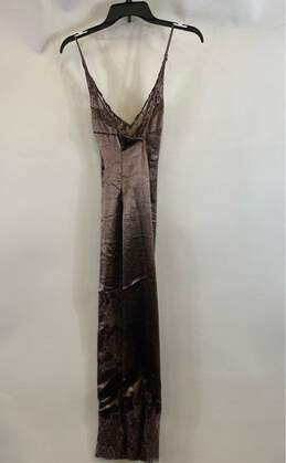 Anthropologie Women's Brown Lace Slip Dress- XS NWT alternative image