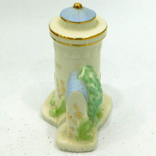 2002 Lenox Lighthouse Seaside Spice Jar Fine Ivory China Rosemary image number 3