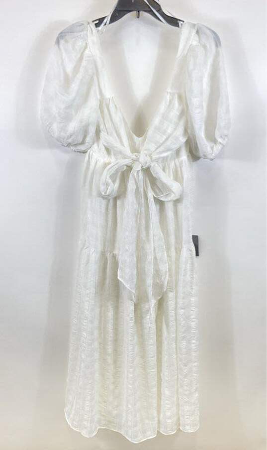 Lulu's White Prairie Maxi Dress - Size X Small NWT image number 1