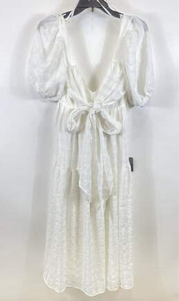 Lulu's White Prairie Maxi Dress - Size X Small NWT
