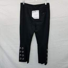Alexander McQueen Black Wool Embellished Dress Pant Wm Size 42 AUTHENTICATED alternative image
